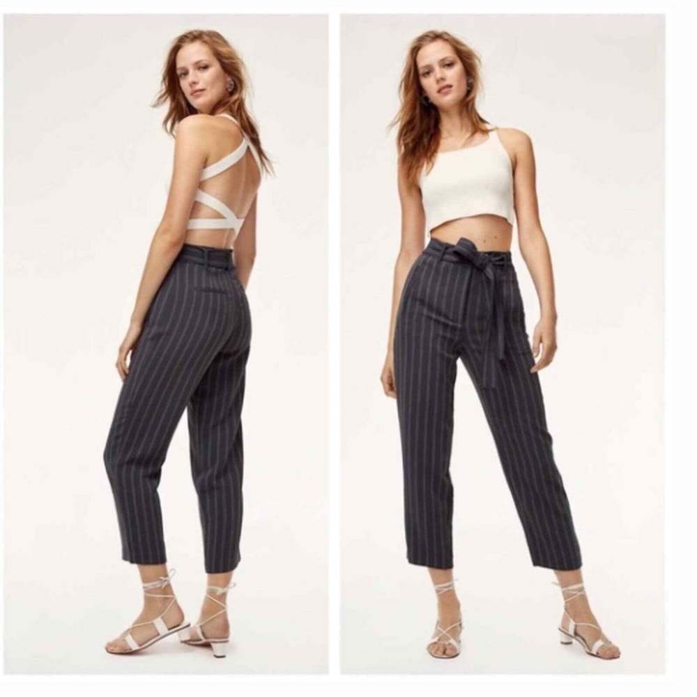 ARITZIA Wilfred Tie Front Pants